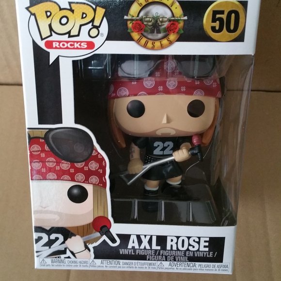 Funko Pop Rocks AXL Rose #50 Guns N Roses - Picture 14 of 14